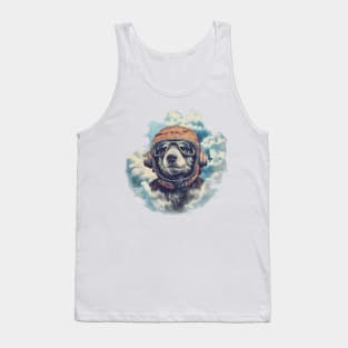 Pilot bear Tank Top